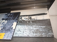Lot 179 - canvas. 2 stuks - afbeelding 3 van  3