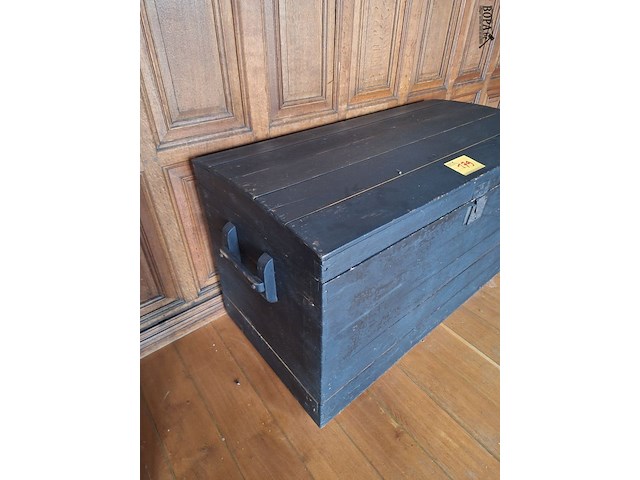 Lot 179 - houten kist - afbeelding 2 van  2