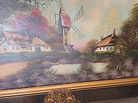 Lot 179 - schilderij molen - afbeelding 3 van  3