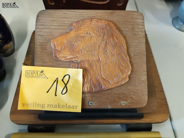 Lot 18 - art deco dagbladhouders. 3 stuks - afbeelding 3 van  4