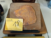 Lot 18 - art deco dagbladhouders. 3 stuks - afbeelding 3 van  4