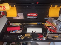 Lot 18 - curver materiaalkoffer met inhoud - afbeelding 3 van  3