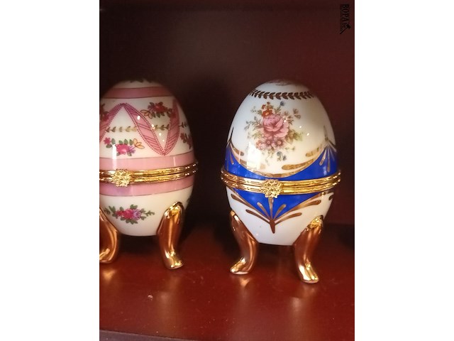 Lot 18 - deco eitjes. 7 stuks - afbeelding 2 van  4
