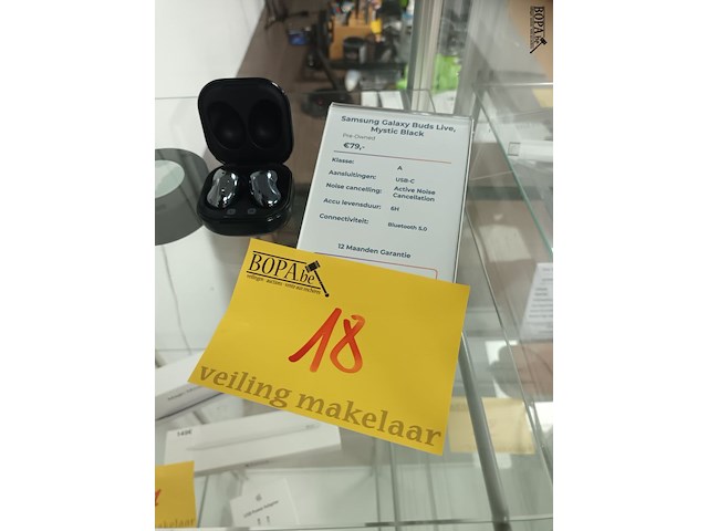 Lot 18 - draadloze oortjes samsung - afbeelding 1 van  3