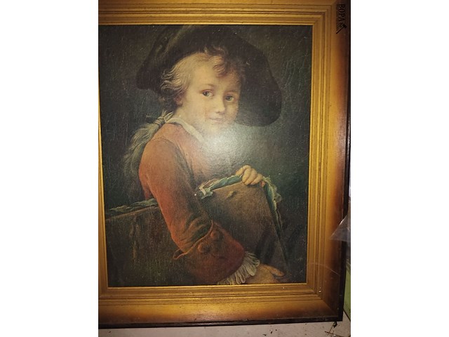 Lot 18 - lot kaders en schilderijen - afbeelding 2 van  3