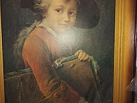 Lot 18 - lot kaders en schilderijen - afbeelding 2 van  3