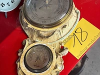 Lot 18 - lot vintage wekkerklokken + barometer - afbeelding 4 van  5