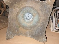 Lot 18 - metalen beelden. 2 stuks - afbeelding 4 van  5