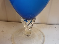 Lot 18 - opaline vaas - afbeelding 2 van  4