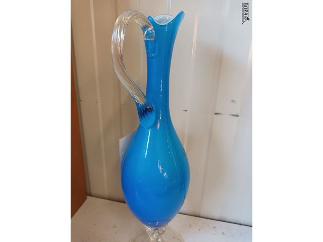 Lot 18 - opaline vaas - afbeelding 4 van  4