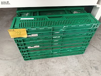 Lot 18 - pvc plooibakken. 9 stuks