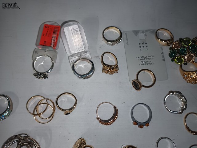 Lot 18 - ringen. 26 stuks - afbeelding 4 van  4