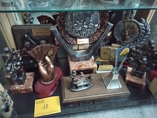 Lot 18 - trofeeënverzameling - afbeelding 1 van  4