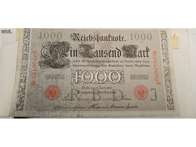 Lot 18 - verzameling historische en vintage bankbiljetten - afbeelding 7 van  7