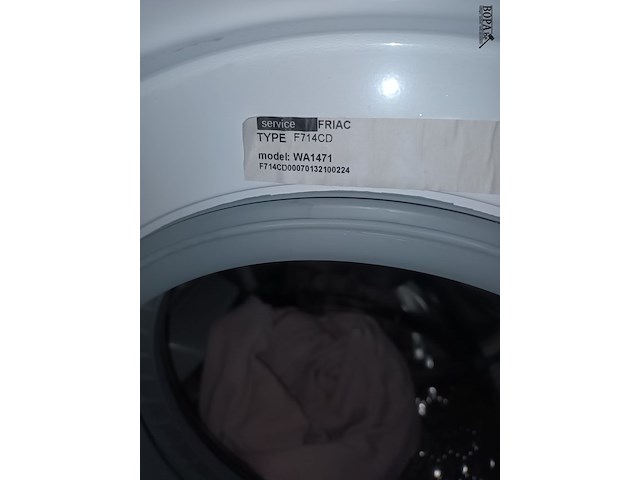 Lot 18 - wasmachine friac - afbeelding 4 van  4