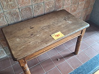 Lot 180 - houten boerentafel - afbeelding 1 van  1