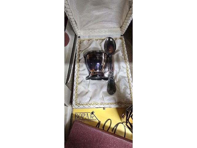 Lot 180 - lot diverse verzilverde items - afbeelding 7 van  12