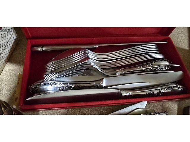 Lot 180 - lot diverse verzilverde items - afbeelding 11 van  12