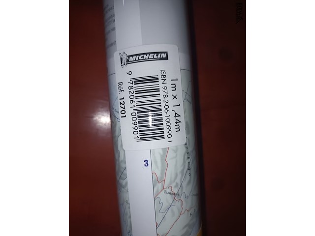 Lot 180 - michelin wereldkaart - afbeelding 4 van  4