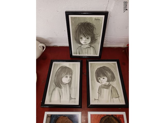 Lot 180 - retro kaders. 7 stuks - afbeelding 2 van  3