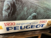 Lot 180 - retro reclame-illustratie peugeot - get. - afbeelding 3 van  3