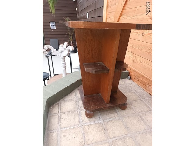 Lot 182 - art deco café tafel - afbeelding 2 van  3