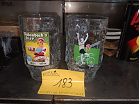 Lot 183 - bierglas rodenbach. 2 stuks - afbeelding 1 van  3
