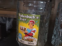 Lot 183 - bierglas rodenbach. 2 stuks - afbeelding 2 van  3
