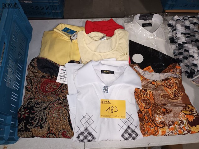 Lot 183 - kledij dames en heren. 17 stuks - afbeelding 3 van  4