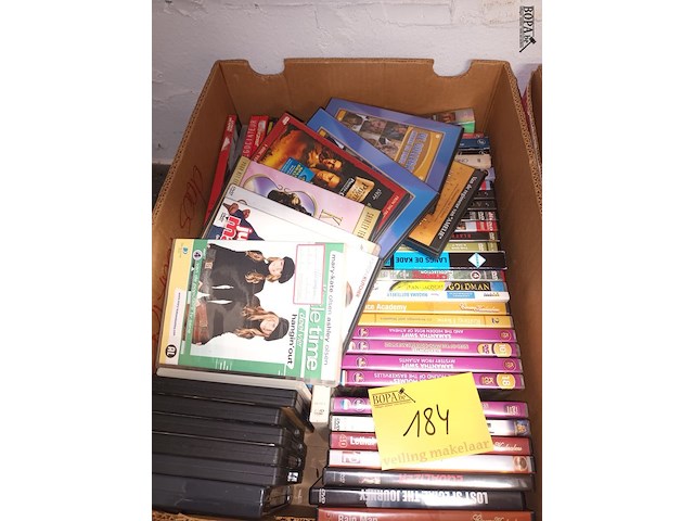 Lot 184 - dvd’s - afbeelding 1 van  2