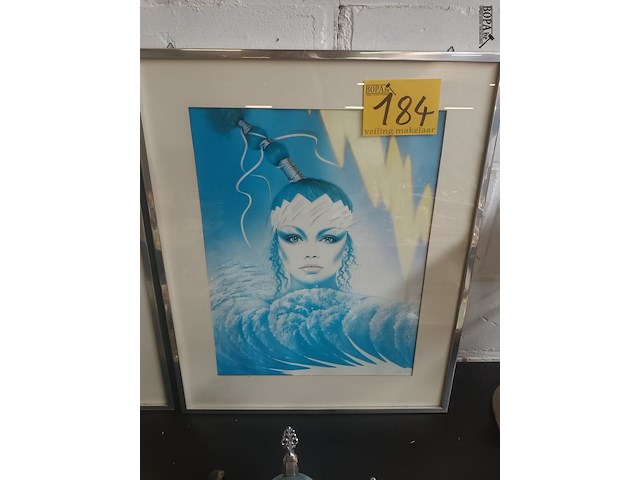 Lot 184 - kader vrouw - afbeelding 1 van  3