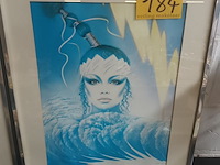 Lot 184 - kader vrouw - afbeelding 1 van  3