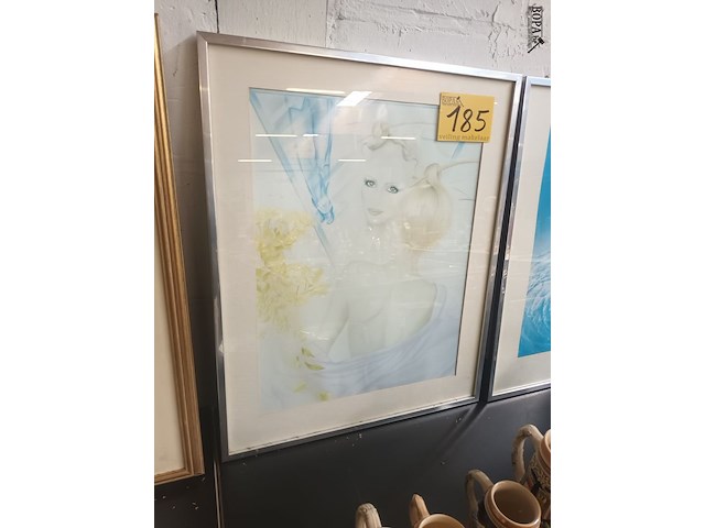 Lot 185 - kader vrouw - afbeelding 3 van  3