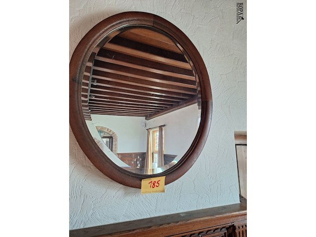 Lot 185 - ronde spiegel - afbeelding 1 van  1