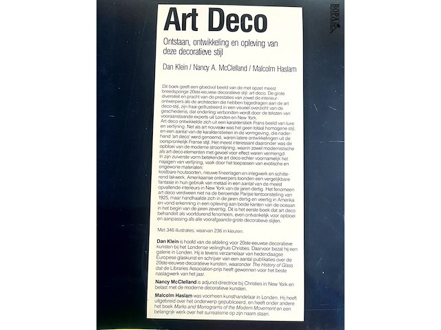 Lot 186 - art deco onstaan , ontwikkeling en opleving van deze decorat - afbeelding 5 van  5