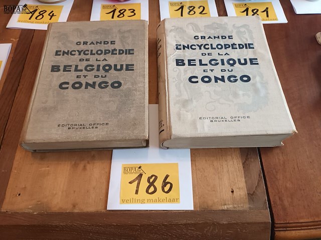 Lot 186 - boeken congo. 2 stuks - afbeelding 1 van  5