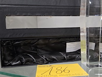 Lot 186 - glazen kandelaar met mooie opberbox - afbeelding 3 van  3