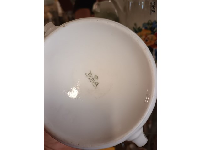 Lot 186 - koffieservies victoria. 23 stuks - afbeelding 3 van  3