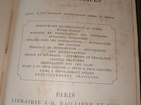 Lot 186 - oude boeken over elektriciteit. 8 stuks - afbeelding 6 van  7