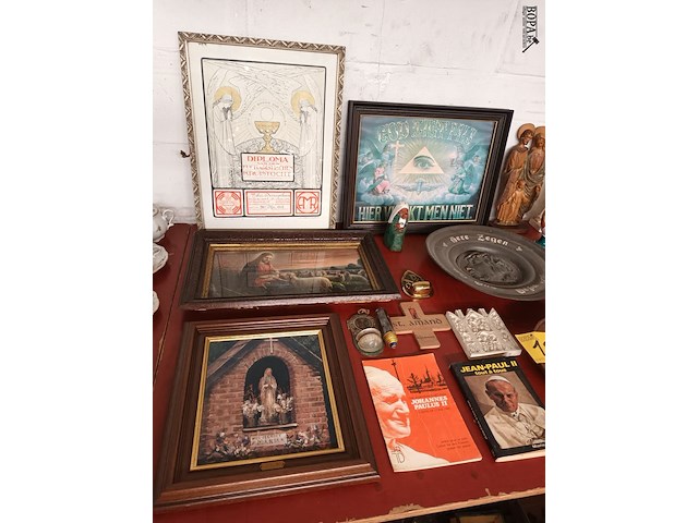 Lot 186 - religieus en devotie. 32 stuks - afbeelding 2 van  8