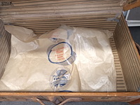 Lot 187 - antieke reiskoffer - afbeelding 3 van  5