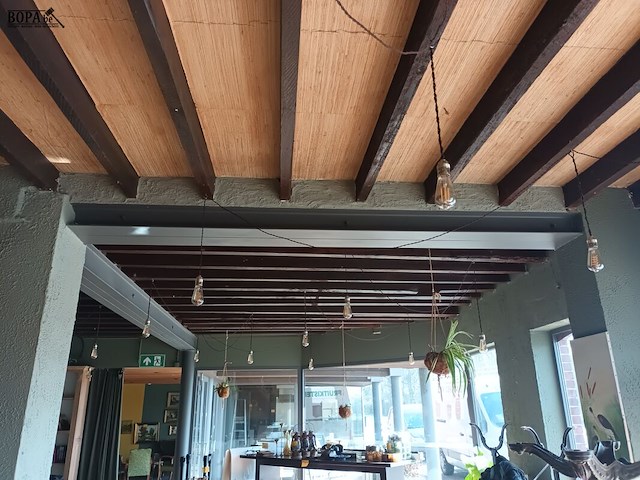 Lot 187 - hangpotten kokosnoot. 6 stuks - afbeelding 3 van  3