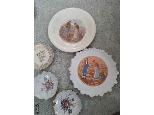 Lot 187 - lot decoratieve minibordjes - afbeelding 3 van  4