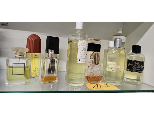 Lot 187 - lot parfums/eu de toilette volle en aangebroken - afbeelding 1 van  5