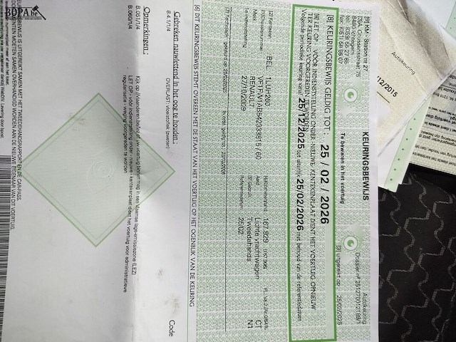 Lot 187 - renault kangoo (2009-chass.vf1fw1ab542333815) - afbeelding 4 van  21