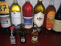 Lot 187 - wijn en alcoholische dranken. 12 stuks - afbeelding 3 van  4