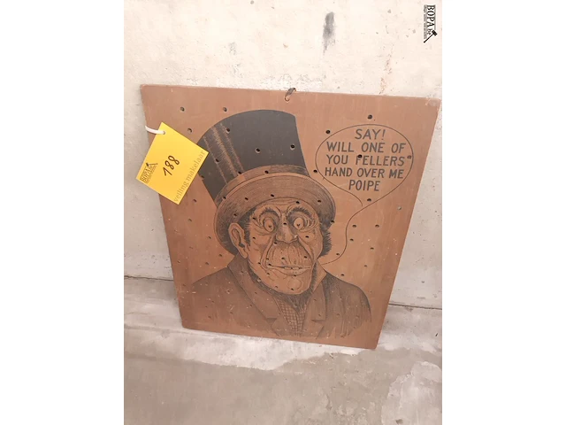 Lot 188 - antiek werpspel uit u.s.a. - afbeelding 1 van  4