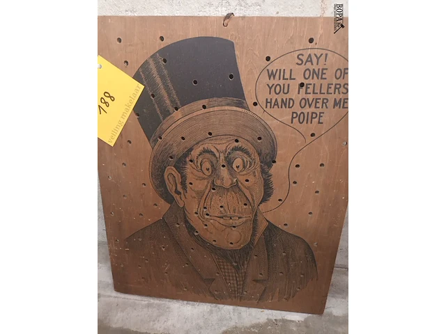 Lot 188 - antiek werpspel uit u.s.a. - afbeelding 2 van  4