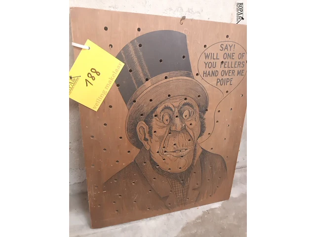 Lot 188 - antiek werpspel uit u.s.a. - afbeelding 4 van  4