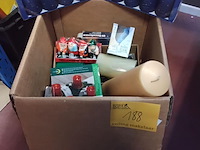 Lot 188 - doos vol kaarsen allerlei - afbeelding 1 van  1